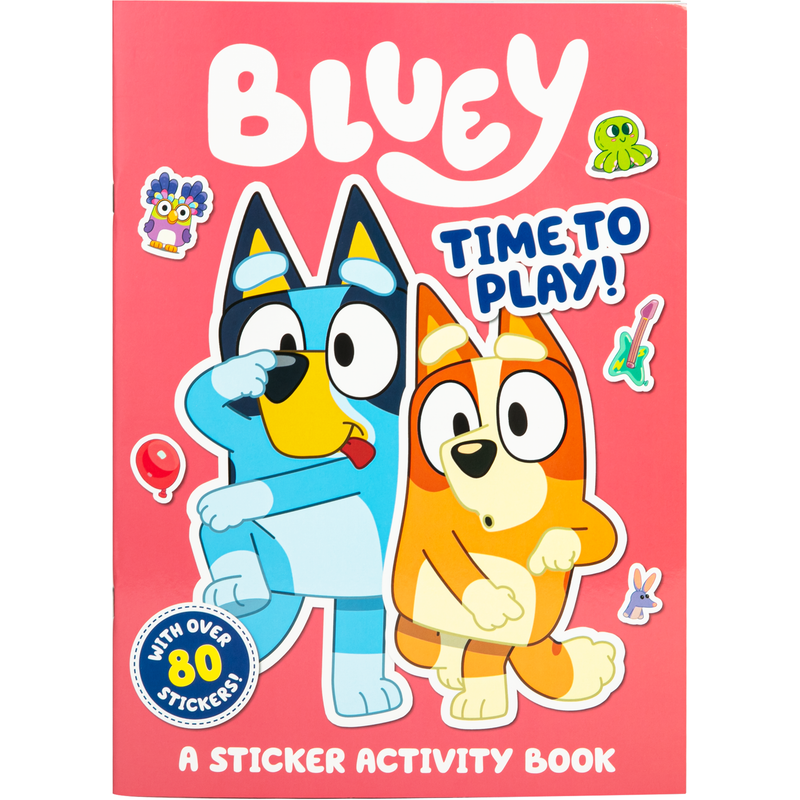 Salmon Bluey: Time to Play!

Sticker Activity Book Kids Drawing Supplies