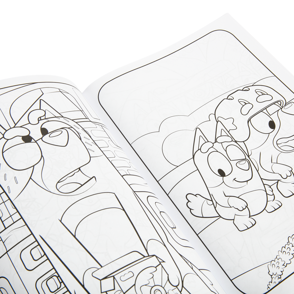 Bluey Fun and Games A Colouring Book