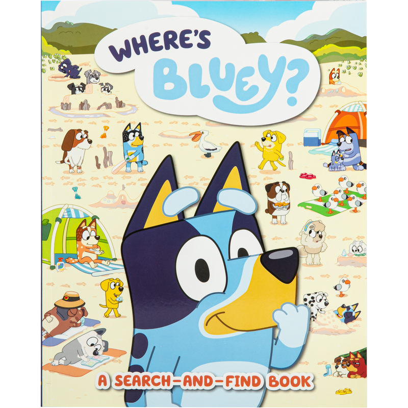 Light Gray Bluey: Where's Bluey?

A Search-and-Find Book Kids Drawing Supplies