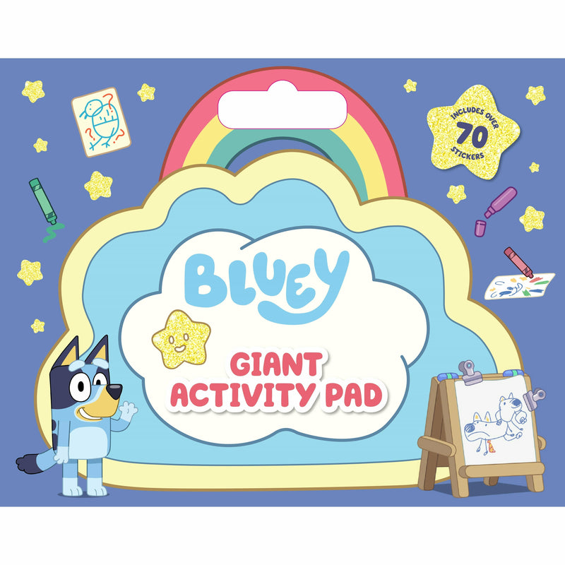 Cornflower Blue Bluey: Giant Activity Pad

Includes over 70 Stickers