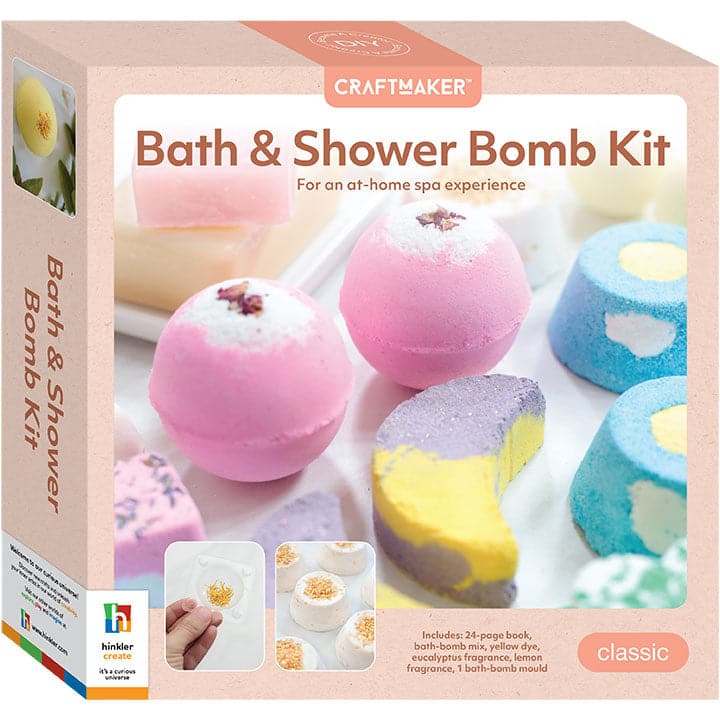 Light Gray Craft Maker Bath & Shower Bombs Kids Activities