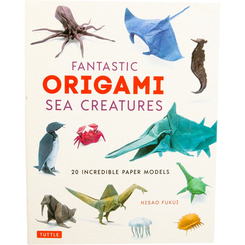 Orange Red Fantastic Origami Sea Creatures Origami
