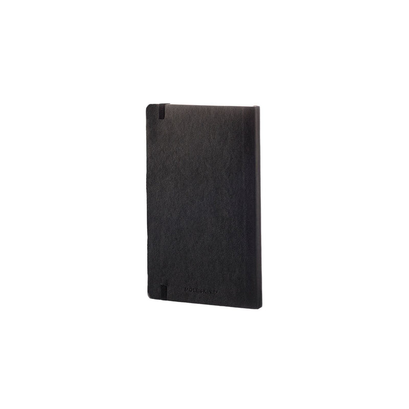 Dark Slate Gray Moleskine Classic  Soft Cover  Note Book -   Dot Grid -  Pocket - Black Pads
