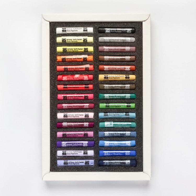 Saddle Brown Art Spectrum Standard Pastel Box-Assorted (Set Of 30) Pastels & Charcoal