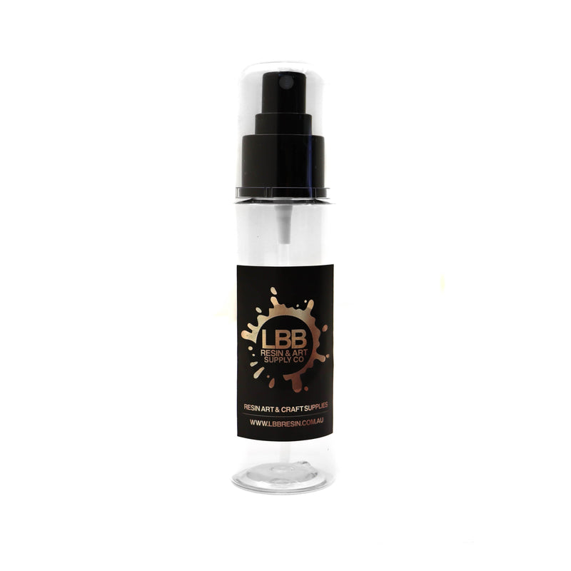 Black LBB Resin Accessory- Clear Spray Bottle with Cap 100ml Modelling and Casting Tools and Accessories