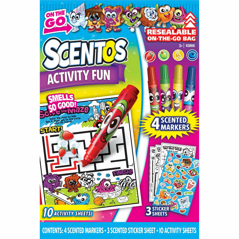 Gray Scentos On-the-Go Activity Fun Kids Craft Kits