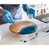 Gray Solid Solutions Diamond Hard Coat 607 UV Resistant Premium Epoxy Resin  2:1 6Litre Kit Acrylic Paints