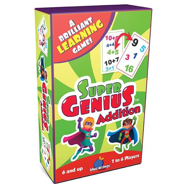Light Goldenrod Super Genius - Addition Kids Educational Games and Toys