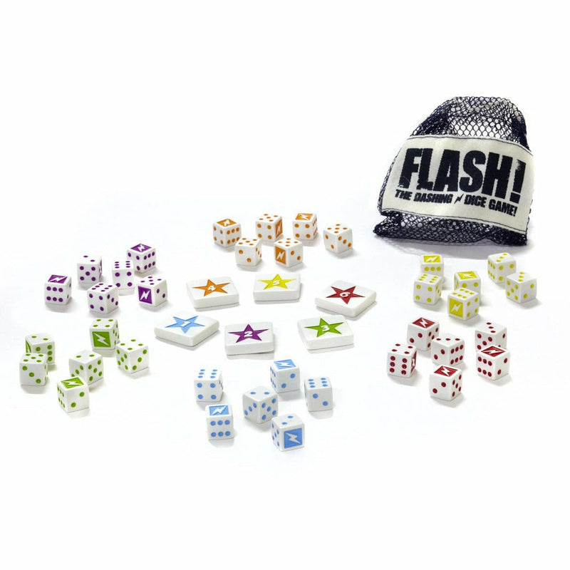 Beige Flash Dice Game Kids Educational Games and Toys