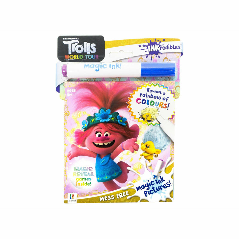 Dark Slate Blue Krafters Korner Inkredibles Trolls World Tour Kids Activity Books