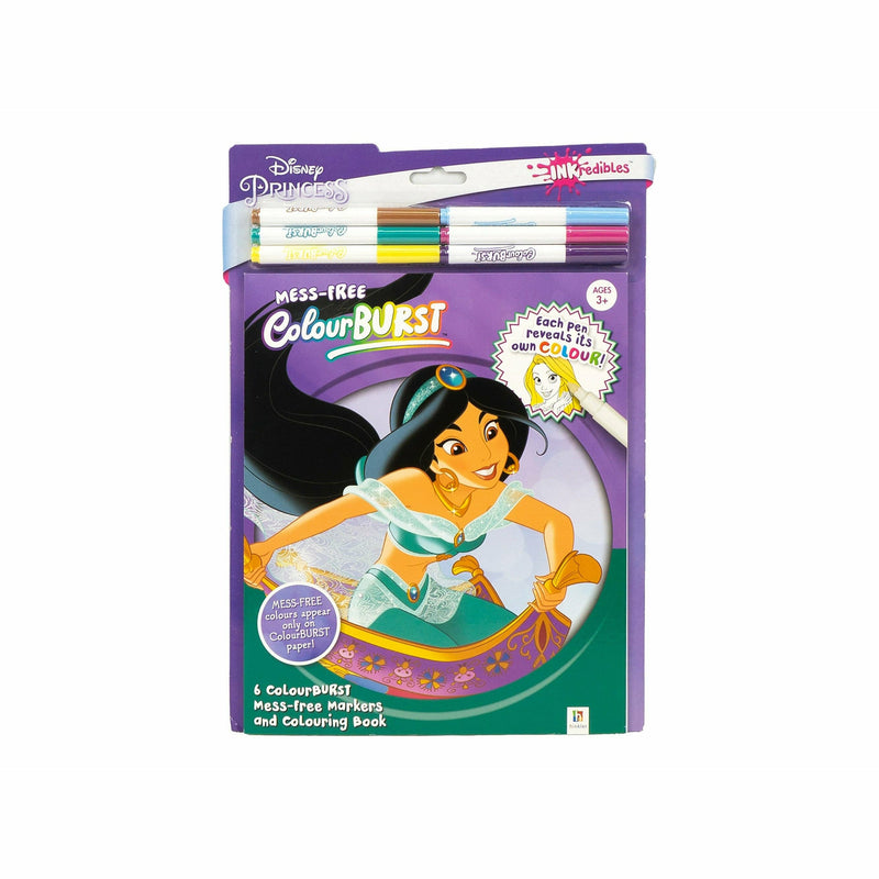Gray Krafters Korner Inkredibles Col Burst- Disney Princess Kids Activity Books