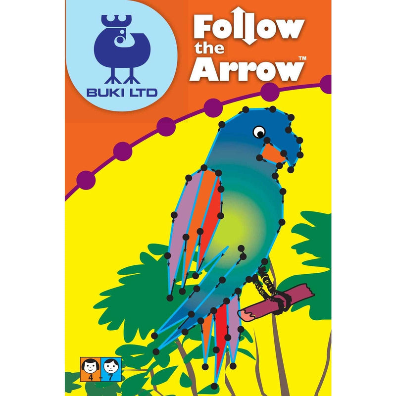 Yellow Follow the Arrow 1 Kids Activity Books
