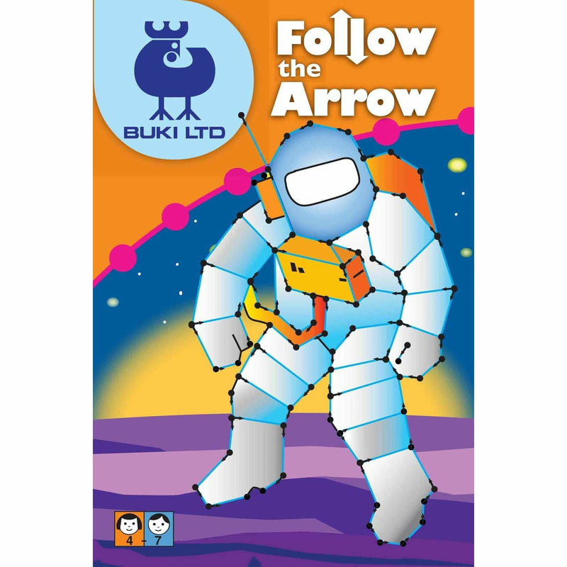 Sandy Brown Follow the Arrow Kids Activity Books