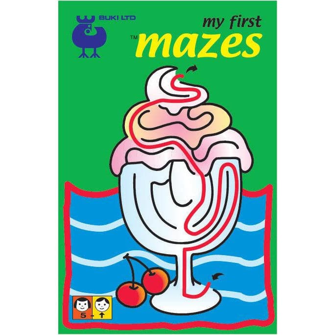 Sea Green My First Mazes 2 Kids Activity Books