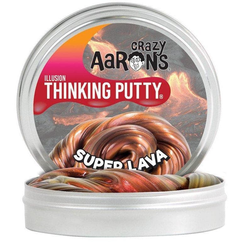 Rosy Brown Super Lava |Super Illusions 4" Tin Kids Educational Games and Toys