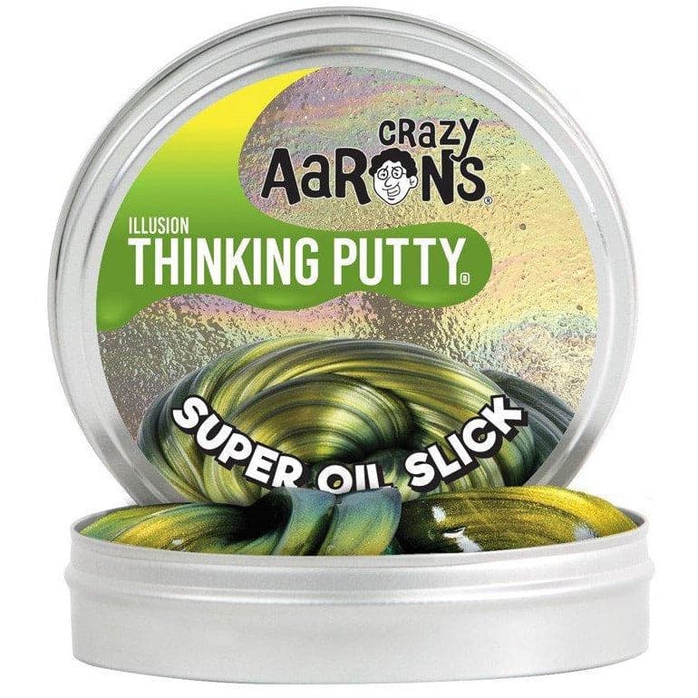 Olive Drab Super Oil Slick |Super Illusions 4" Tin Kids Modelling Supplies
