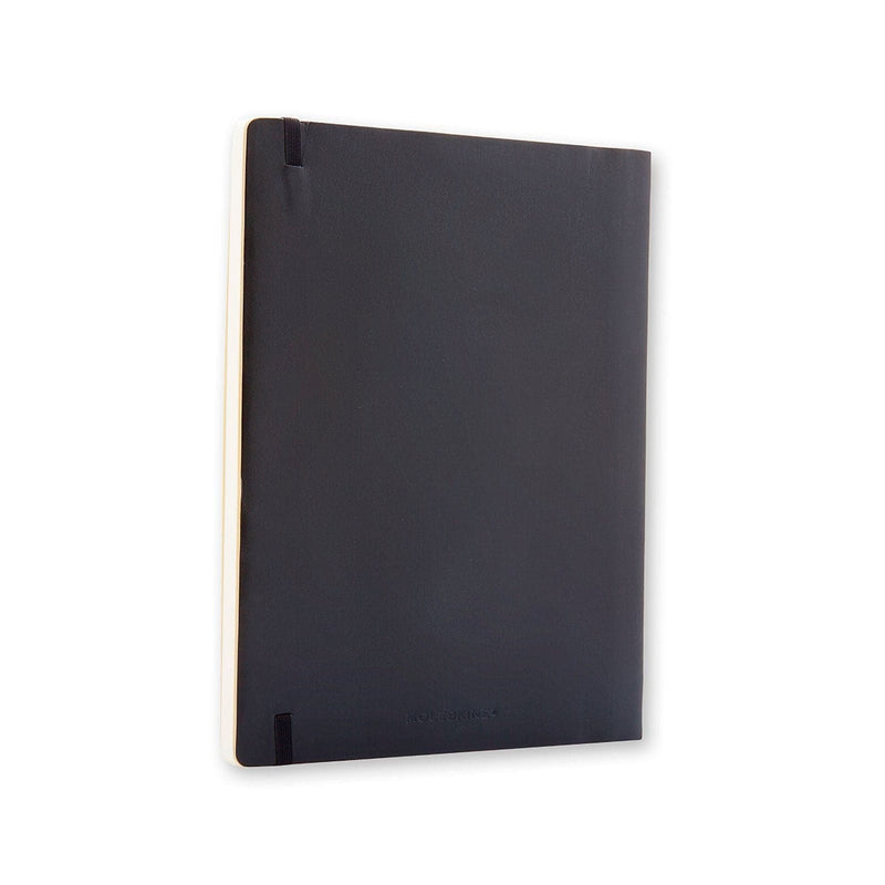 Dark Slate Gray Moleskine Classic  Soft Cover  Note Book - Grid - X  Large   - Black Pads