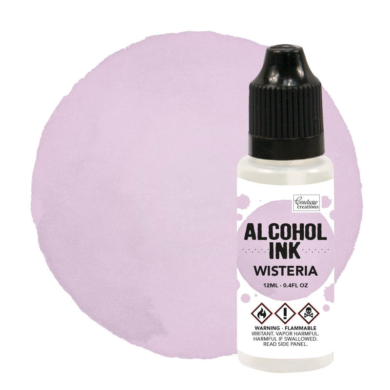 Light Gray Pink Sherbet / Wisteria Couture Creations Alcohol Ink   12ml Alcohol Ink