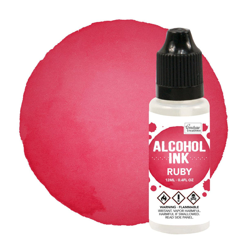 Pale Violet Red Red Pepper / Ruby Couture Creations Alcohol Ink   12ml Alcohol Ink