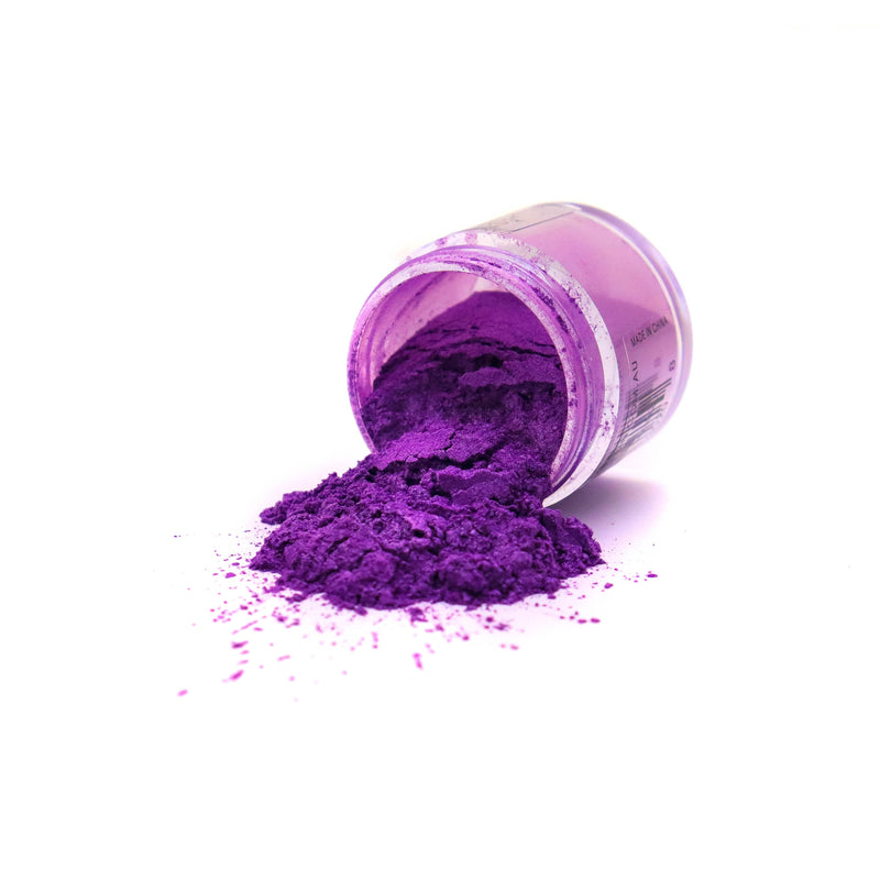 Dark Orchid LBB RESIN Mica Powder - Individual 10gram Luster Violet Resin Dyes Pigments and Colours