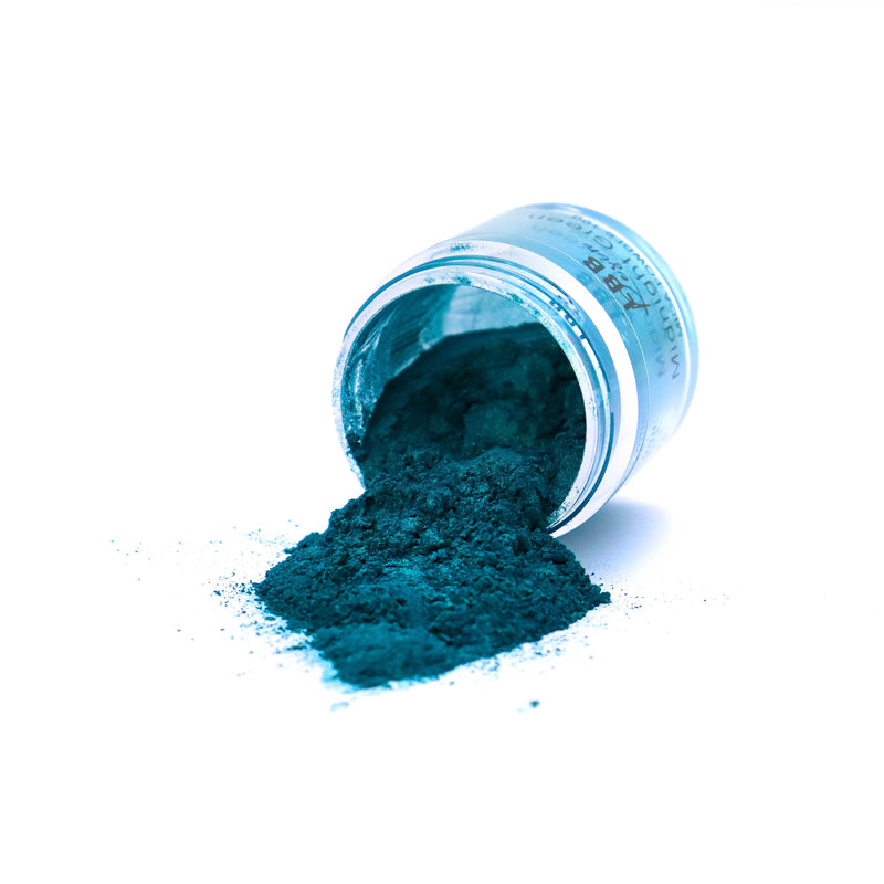 Dark Slate Gray LBB RESIN Mica Powder - Individual 10gram Midnight Green Resin Dyes Pigments and Colours