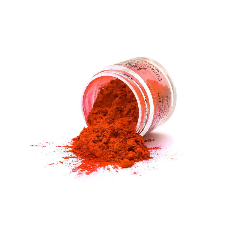 Misty Rose LBB RESIN Mica Powder - Individual 10gram Sunset Orange Resin Dyes Pigments and Colours