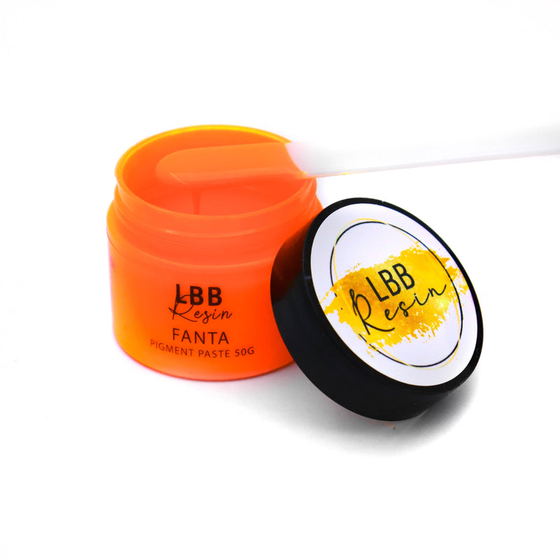 Black LBB Resin Pigment Paste 50g Fanta Resin Dyes Pigments and Colours