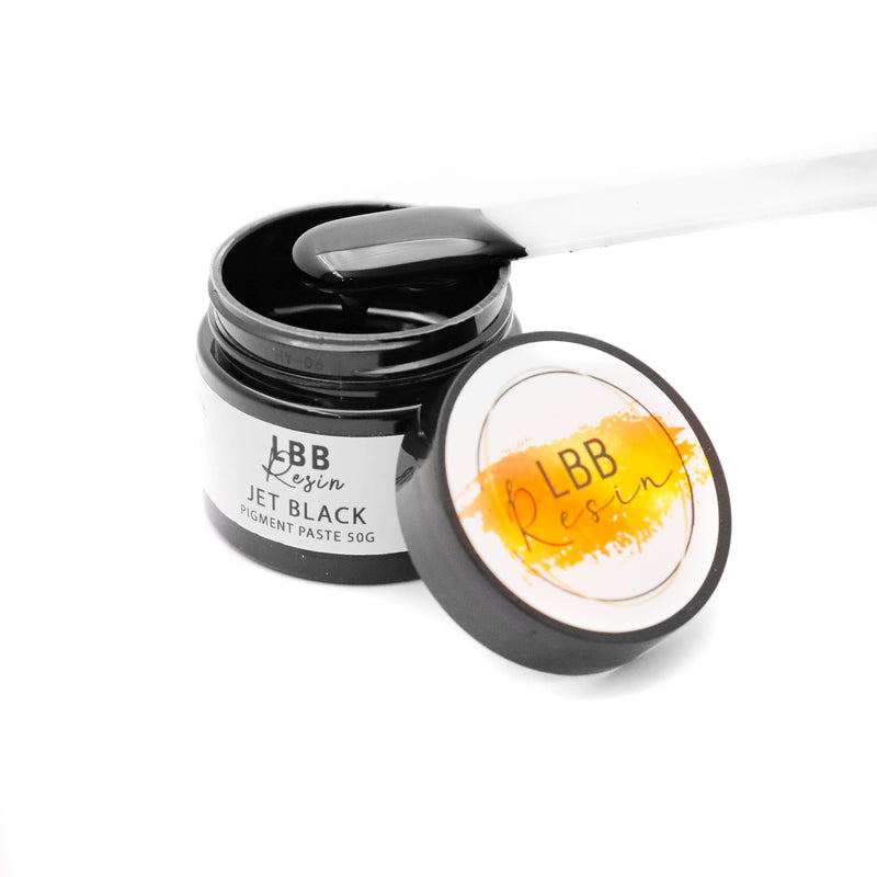 Light Gray LBB Resin Pigment Paste 50g Jet Black Resin Dyes Pigments and Colours