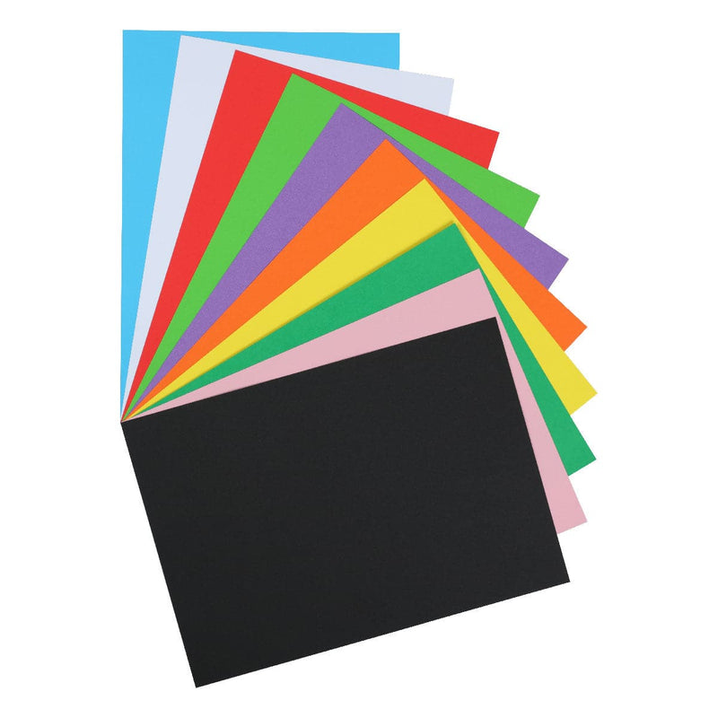 Medium Sea Green Prism Cover Board A4 120gsm Assorted Colours  100 Sheets Kids Paper and Pads