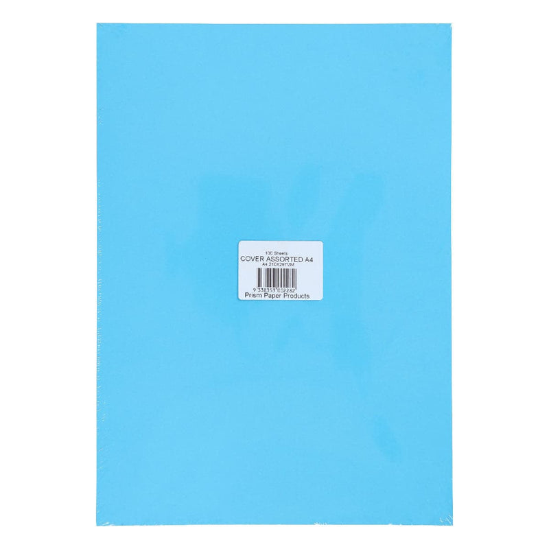 Light Sky Blue Prism Cover Board A4 120gsm Assorted Colours  100 Sheets Kids Paper and Pads