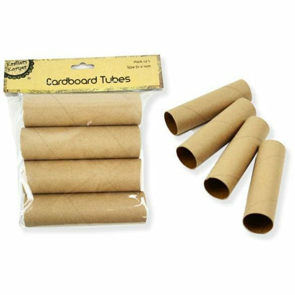 Tan Krafters Korner Cardboard Tubes 4 Pack Cards and Envelopes