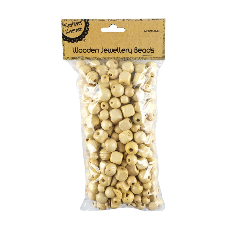 Tan Krafters Korner Wooden Jewellery Beads Natural Beads