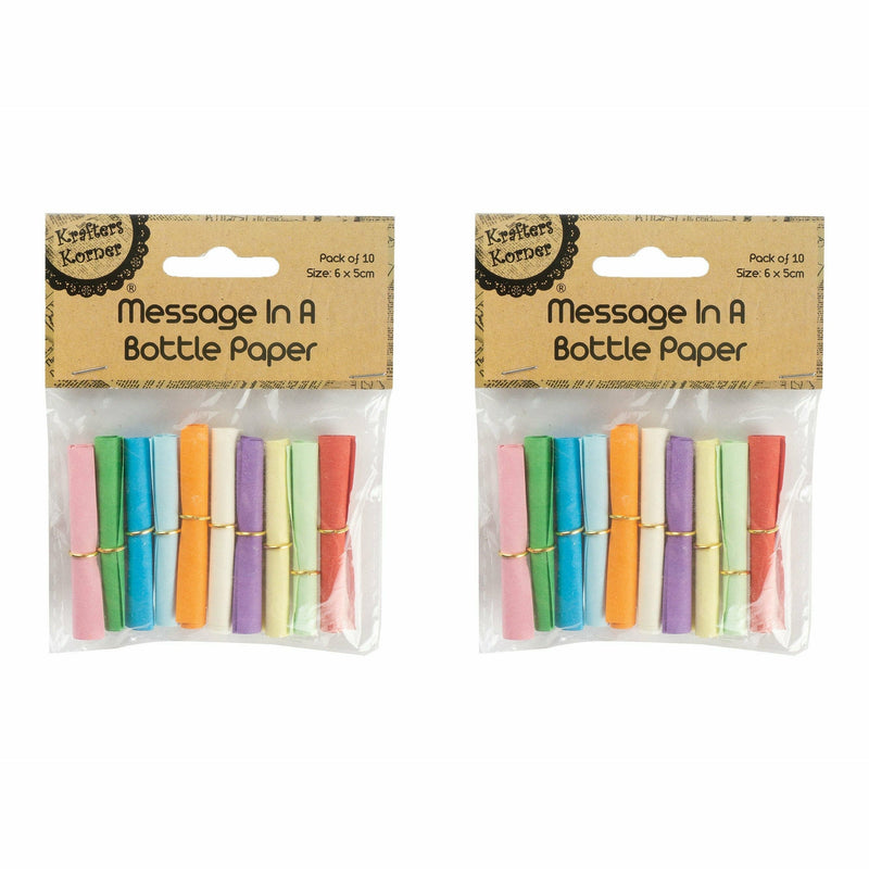 Tan Krafters Korner Message In A Bottle Paper 10 Pack Kids Paper Shapes