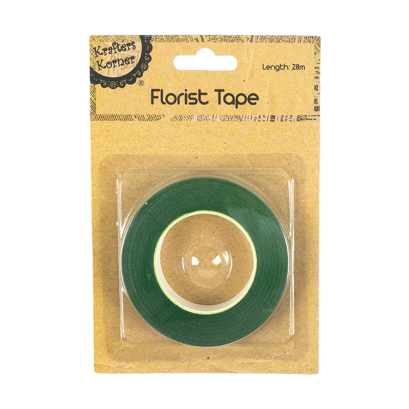 Tan Krafters Korner Florist Tape 28m Tape and Pins