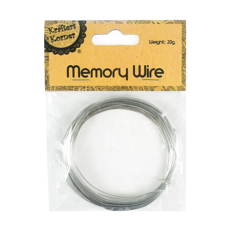 Krafters Korner Memory Wire 20g