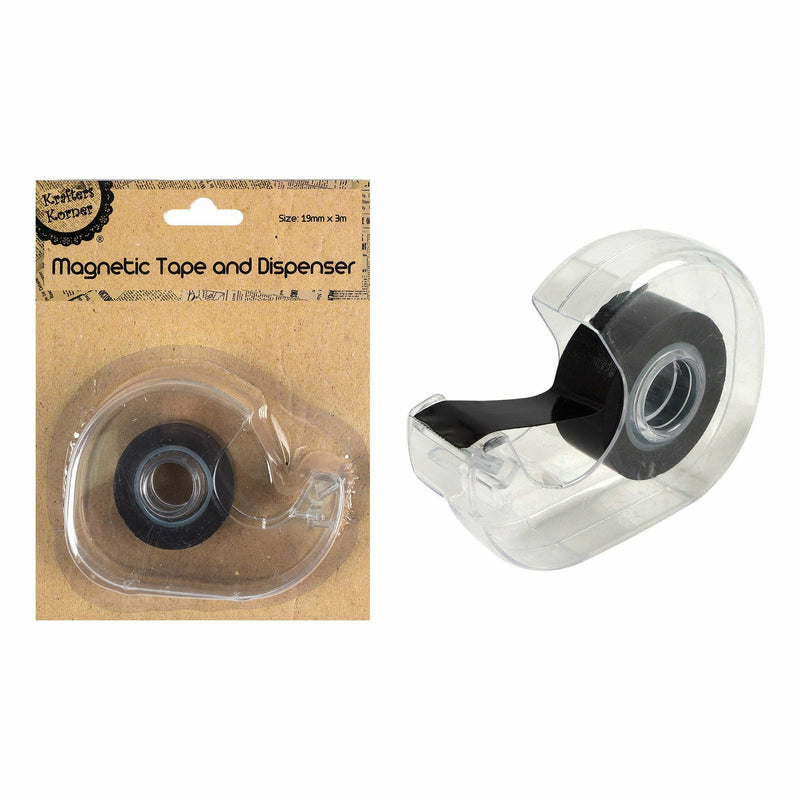 Rosy Brown Krafters Korner Magnetic Tape And Dispenser Magnets