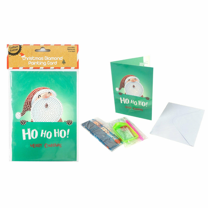 Light Sea Green Krafters Korner Diamond Painting Christmas Cards Christmas