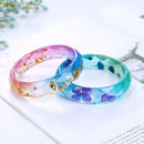 Lavender Urban Crafter Silicone Bracelet Mould 8.2x8.2x1.1cm - 1pc Resin Moulds