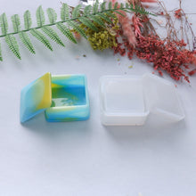 Gray Urban Crafter Square Box Silicone Mould 8x8x3.7cm Resin Moulds