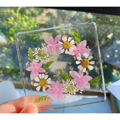 Dim Gray Urban Crafter Silicone Square Mould coaster 5.9x5.9x1cm Resin Moulds