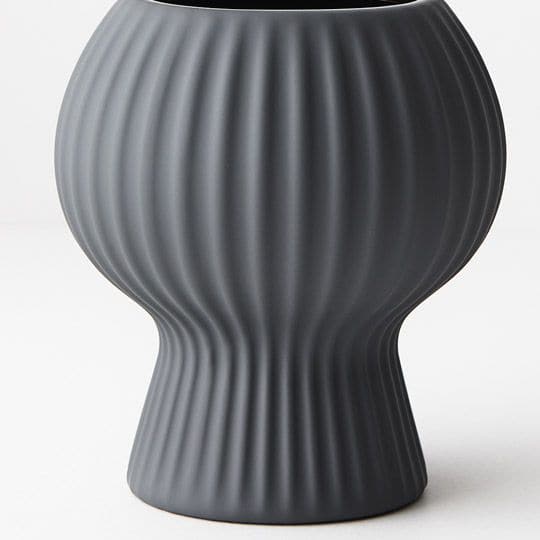 Lavender Steel Pot Annix - 14.5cmh x 13cmd Planters and Pots