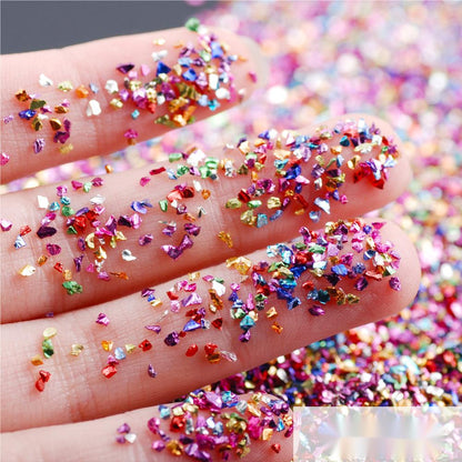 Thistle Urban Crafter 001 Multi Colour Mix Glass Glitter - Multicolor 50g Resin Craft