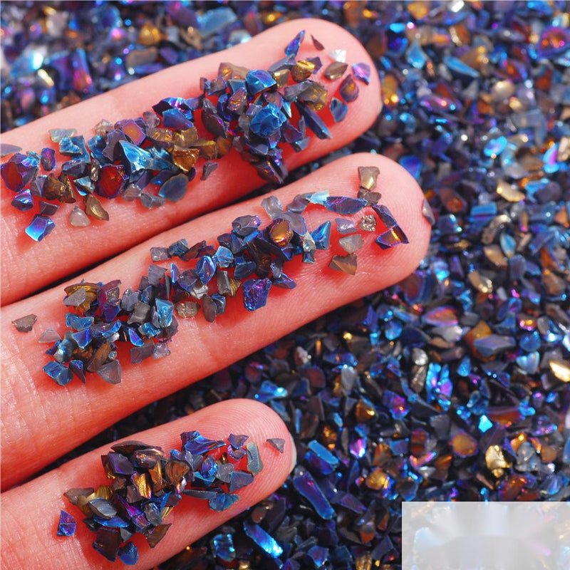 Dark Slate Gray Urban Crafter 001 Multi Colour Mix Glitter Glass-Solid Ab Color 50g Resin Craft