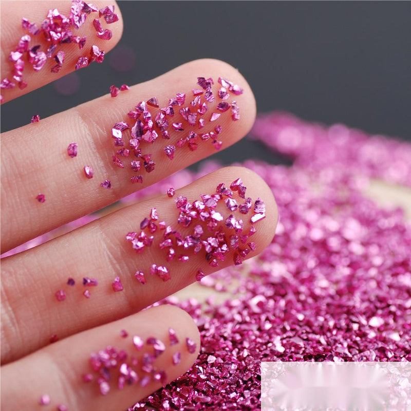 Pale Violet Red Urban Crafter 001 Multi Colour Mix Glitter Glass-Dark Pink 50g Resin Craft