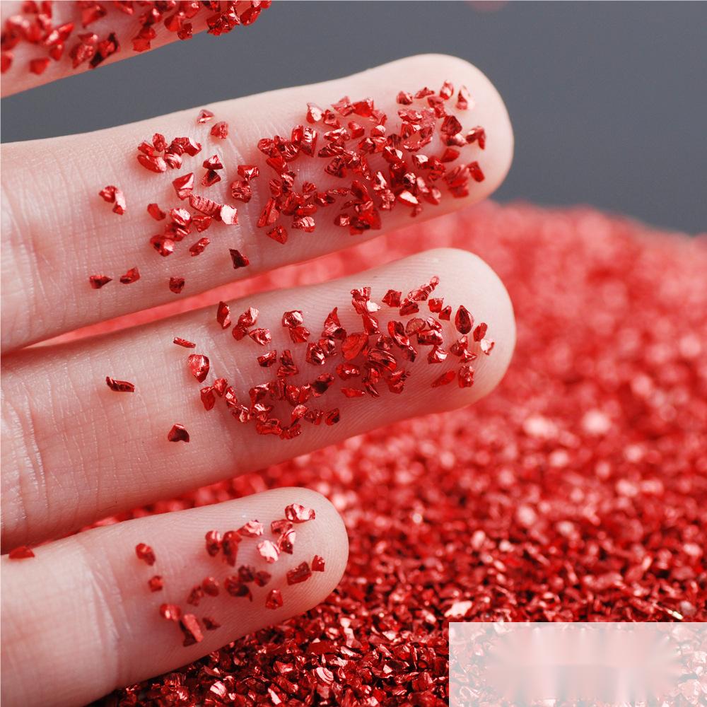 Maroon Urban Crafter 001 Multi Colour Mix Glitter Glass-Red 50g Resin Craft
