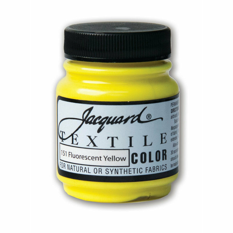 Light Gray Jacquard Textile Color 66.54ml Fluorescent  Yellow Fabric Paints & Dyes
