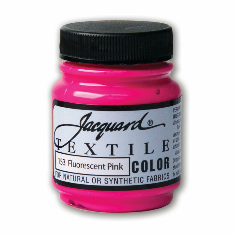 Gray Jacquard Textile Color 66.54ml Fluorescent Pink Fabric Paints & Dyes