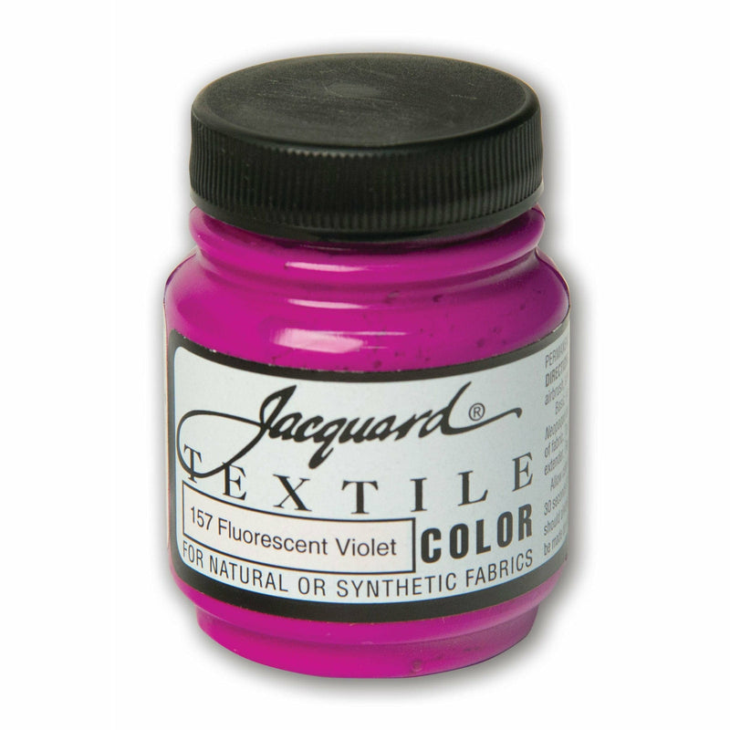 Dark Slate Gray Jacquard Textile Color 66.54ml Fluorescent Violet Fabric Paints & Dyes