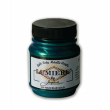 Light Gray Jacquard Lumiere-Halo Blue Gold 70ml Fabric Paints & Dyes