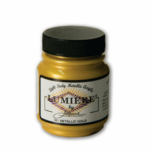 Dark Slate Gray Jacquard Lumiere Paint Metallic Gold 70ml Fabric Paints & Dyes